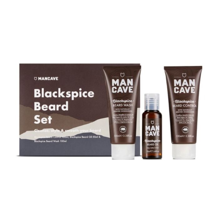 ManCave Blackspice Beard Set