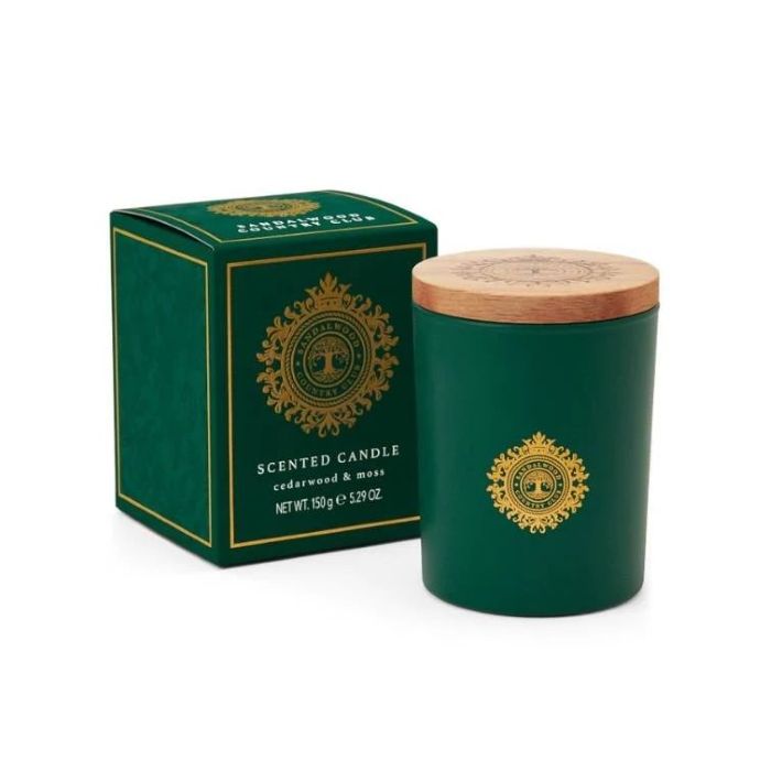 Sandalwood Country Club Candle in Cedarwood and Moss