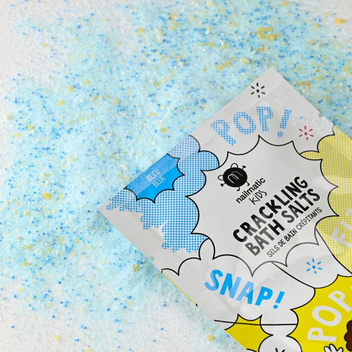 Nailmatic Crackling Bath Salt Blue 60g