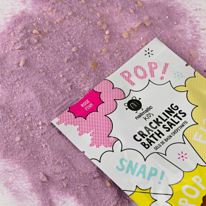 Nailmatic Crackling Bath Salts Pink 60g