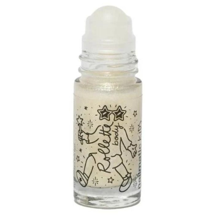 Nailmatic Body Glitter Gel Gold White