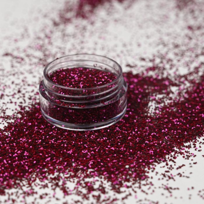 Nailmatic Pure Biodegradable Glitter Dark Pink