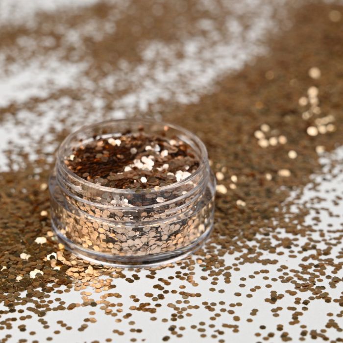 Nailmatic Pure Biodegradable Glitter Gold