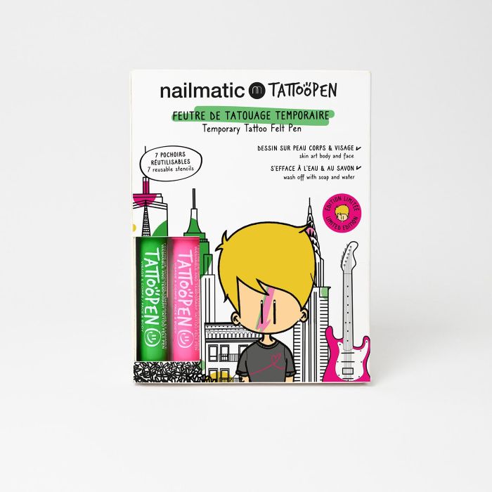 TATTOOPEN DUO SET + stencils
New York by Jo Little