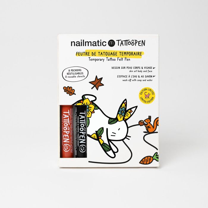 TATTOOPEN DUO SET+ stencils
The Rabbit by Ami Imaginaire