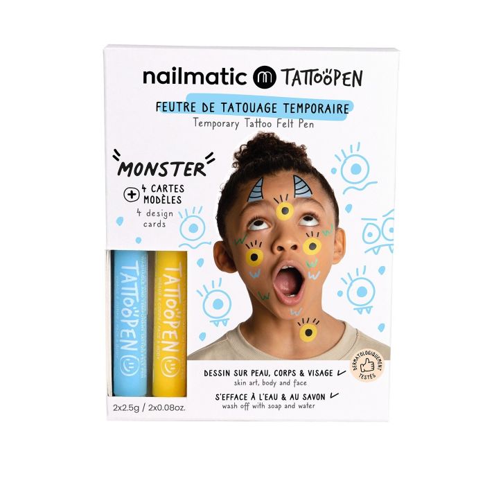 TATTOOPEN DUO SET + Inspo Cards
Monster