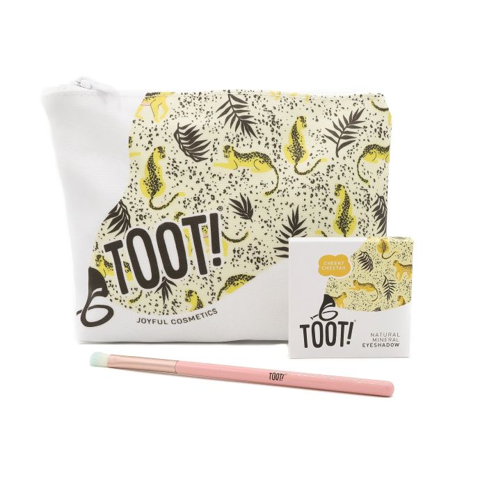 Toot Eyeshadow Bag Set Cheeky Cheetah