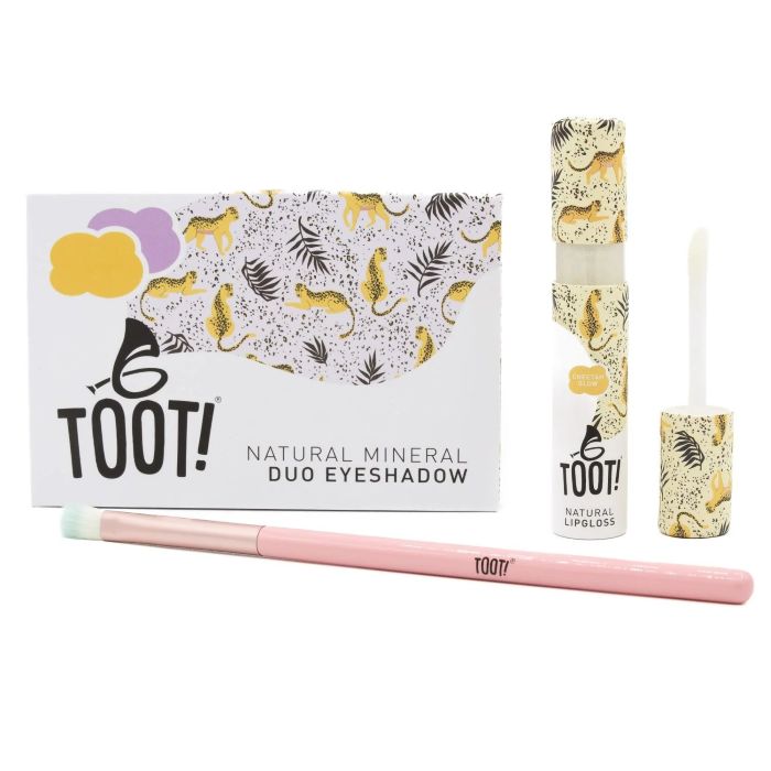 Toot Eyeshadow & Lip gloss Box Set Cheetah