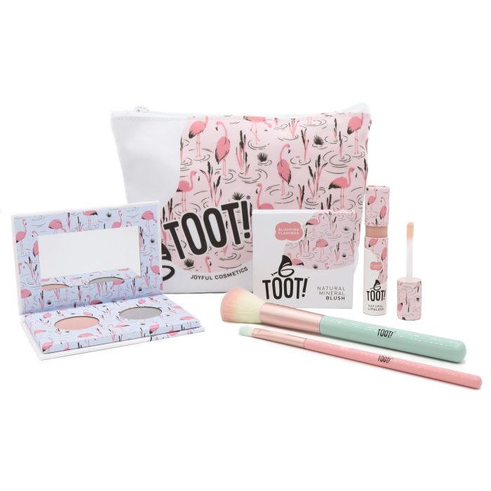 Toot Natural Makeup Box Set Flamingo Kiss