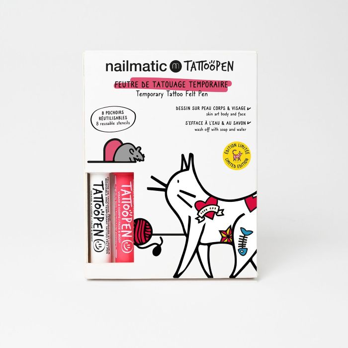 TATTOOPEN DUO SET + stencils
The Cat by Ami Imaginaire