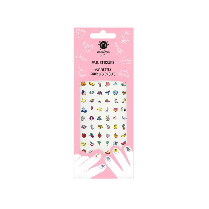 Nailmatic Nail Stickers x 72 Happy Nails