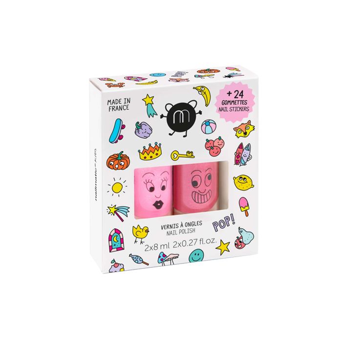Nailmatic  Nail Polish Duo Set: Pop