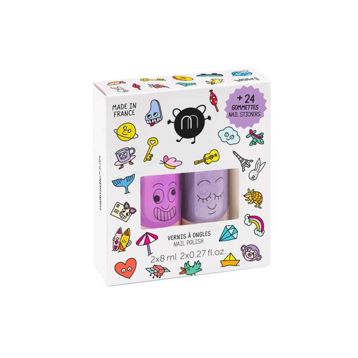 Nailmatic  Nail Polish Duo Set: Wow