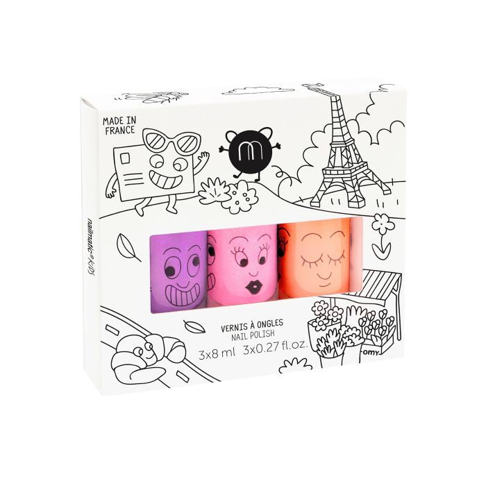 Nailmatic  Nail Polish Trio Set: Paris