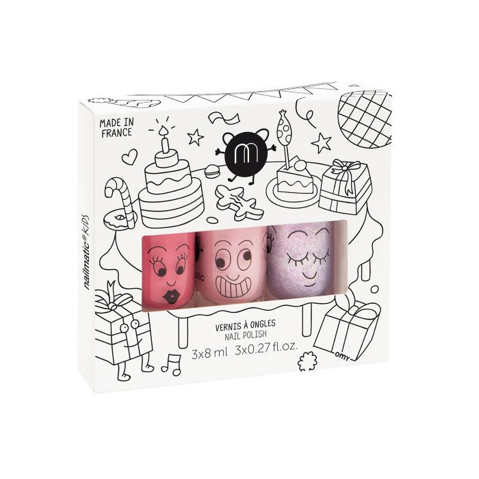 Nailmatic  Nail Polish Trio Set: Party