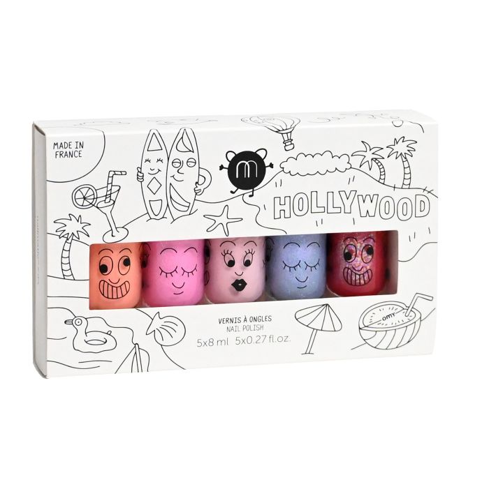 Nailmatic Hollywood Set of 5 Nail Polishes