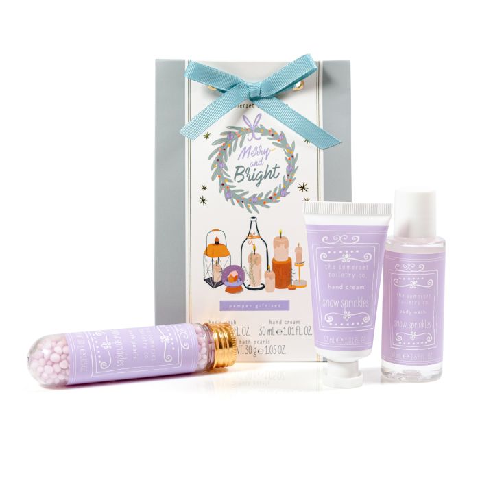 Christmas Pamper Bag Merry and Bright