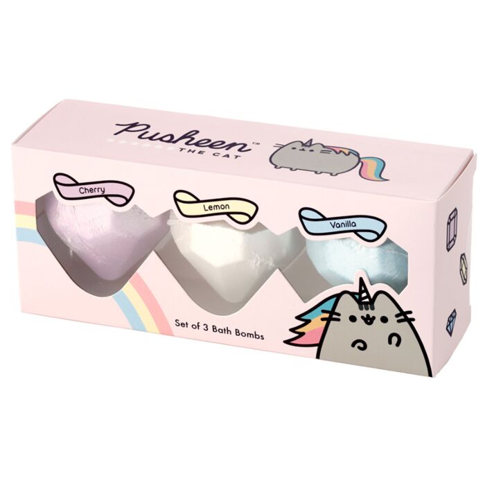 Pusheen the Cat Set of  Bath Bombs