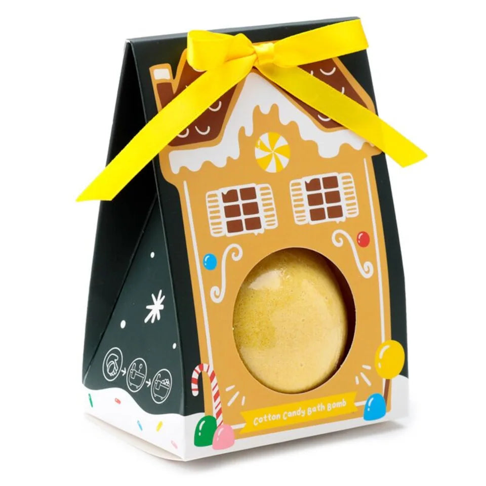 Bath Bomb in box Christmas Gingerbread
