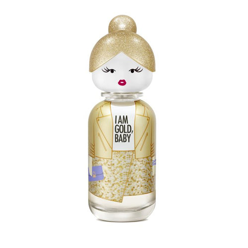 Benetton Sisterland Golden Vanilla Doll Bottle on white background