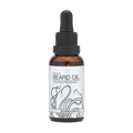 righton Beard Old Joll's Beard Oil 30ml in a dark glass bottle with dropper, labeled with Ylang Ylang & Sandalwood scent, featuring clean, vintage-style branding on a neutral background.