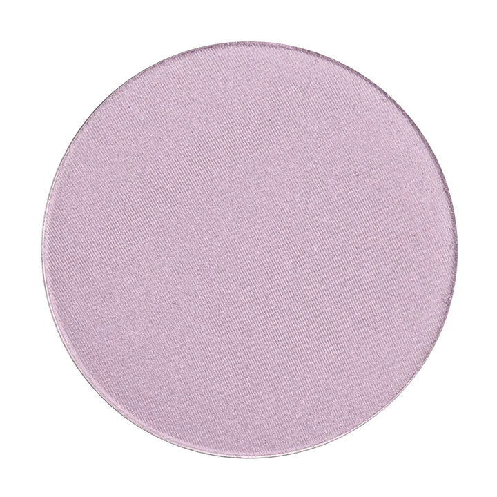 Round purple rug on a white background