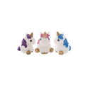 Unicorn-themed lip balms, each in a colorful, whimsical container featuring cute unicorn designs—fun and moisturizing lip care perfect for kids, gifting, or everyday use. Choose from pink, purple or blue