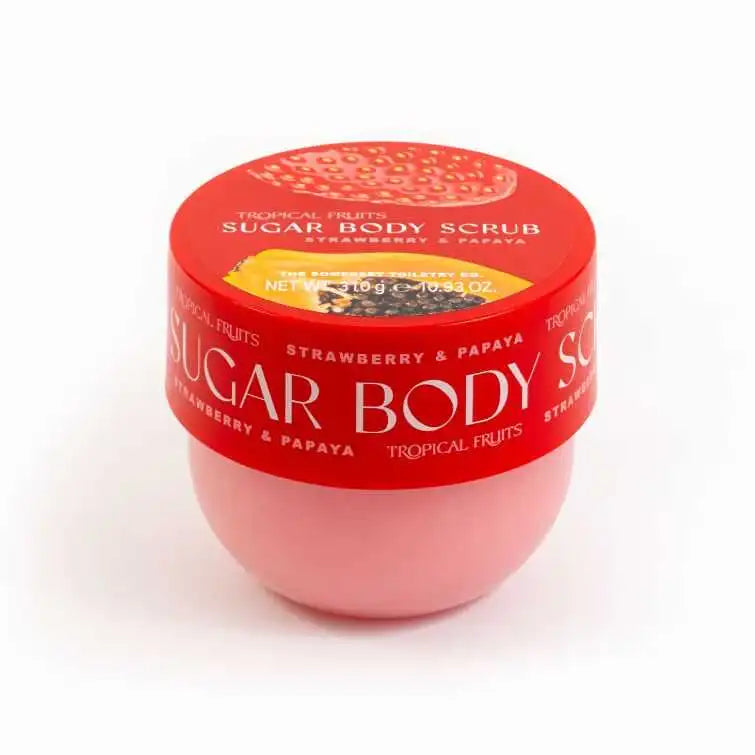 Tropical Exfoliating Sugar Scrub Strawberry & Papaya 310g